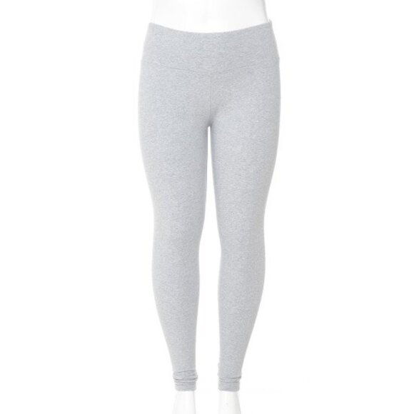 LARGER HIGH WAIST KNIT LEGGINGS (NO POCKETS) - Picture 1 of 2
